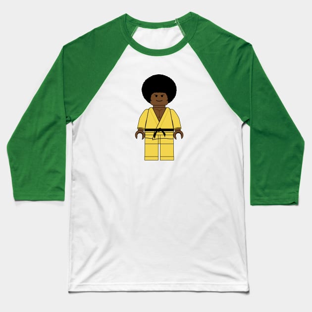 Lego Jim Kelly Baseball T-Shirt by CraftyMcVillain